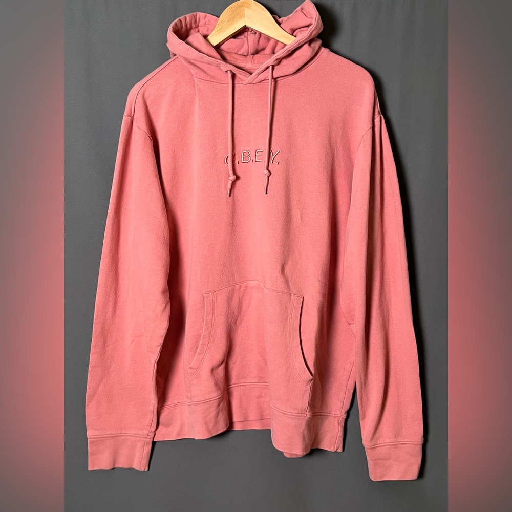 OBEY Copper Coin Bold Ideals Pull Over Hoodie Unisex XL